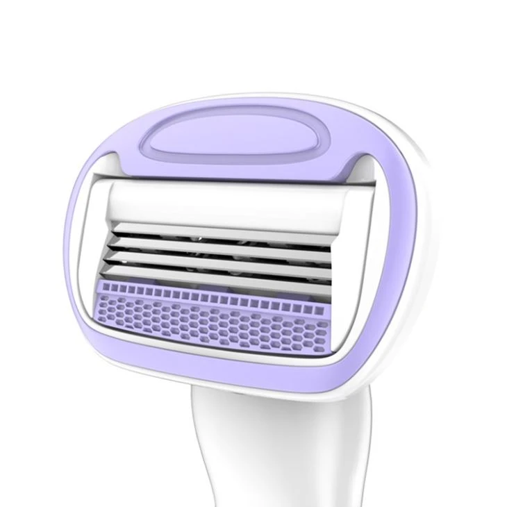 four blade women's replaceable razor-3