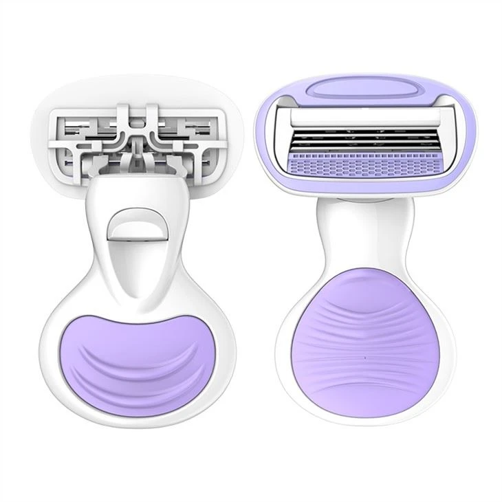 Four Blade Women Mini Replaceable Razor